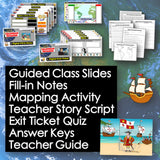 Columbian Exchange Lesson - Mapping Trade & Cultural Diffusion Activities