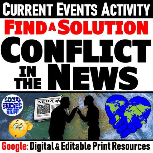 Real World Conflict Resolution & Current Events Activities - Google Digital Resources