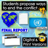 Current Events Crisis Simulation - Global Conflict Analysis | Print & Digital