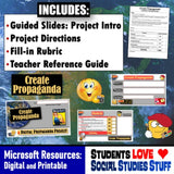 Create Propaganda Project - Persuasion Activity PBL - Microsoft Digital Resources