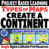 Create a Continent Map Skills Project - Geography PBL - Google Digital Resources