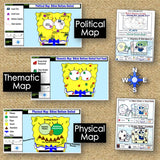 Create a Continent Geography Project - Map Skills PBL Activity | Print & Digital
