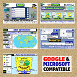 Create a Continent Geography Project - Map Skills PBL Activity | Print & Digital