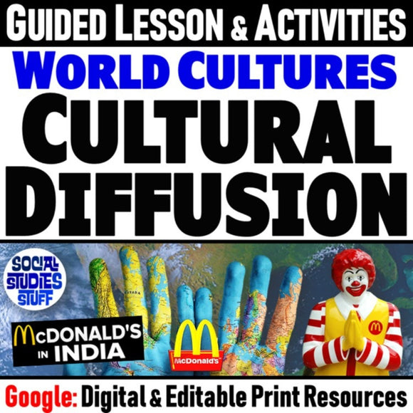 Cultural Diffusion Lesson & McDonalds in India Close Reading - Google Digital Resources