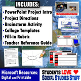 FUN World Culture Project - Create a Culture Collage Activity - MS Digital Resources