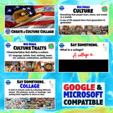 Culture Collage Project - World Cultures & Geography PBL | Print & Digital