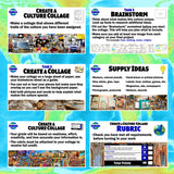 Culture Collage Project - World Cultures & Geography PBL | Print & Digital