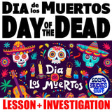 Dia de los Muertos Lesson - Day of the Dead Holiday Activity | Print & Digital