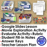 Dia de los Muertos Lesson - Day of the Dead Holiday Activity | Print & Digital