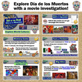 Dia de los Muertos Lesson - Day of the Dead Holiday Activity | Print & Digital