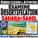 Desertification Lesson & Climate Change Activities - Microsoft Digital Resources