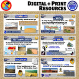 Examine Desertification Lesson - Geography & Culture Analysis | Print & Digital