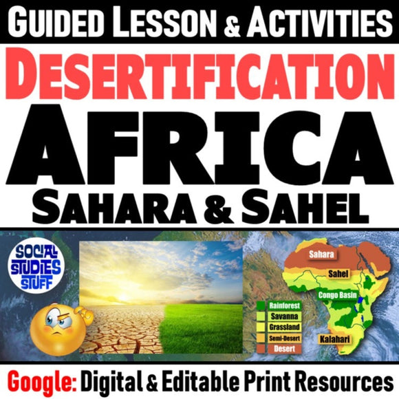 Desertification of the Sahara Desert & Africa Geography Lesson - Google Digital Resources