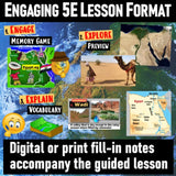 Geography of Egypt & Human Environment Interactions Lesson - MS Digital Resources