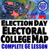 The 2024 Presidential Elections Lesson + Electoral College Map Activity