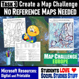 European Geography & Europe Map Skills Practice Activities - Microsoft Digital Resources