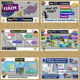 Europe PEGS Factors Lesson & Game - Political Econ Geo Social - Google Digital Resources