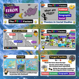 Europe PEGS Factors Lesson - Political, Economic, Geographic & Social Analysis