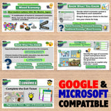 Educational materials on economic systems with digital compatibility text.