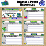 Five Themes of Geography Practice Activities - Worksheets | Print & Digital