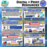Forming a Government Lesson - Lost Island Simulation & Decision-Making Activity