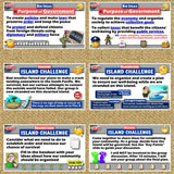 Forming a Government Lesson & Island Challenge Activities - MS Digital Resources