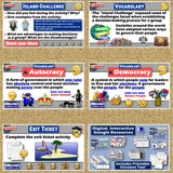 Forming a Government Lesson & Island Challenge Activities - Google Digital Resources