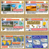 Africa Geography, Landforms, and Places Lesson & Map Activities - MS Digital Resources