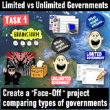 Compare Types of Government Project - Face-Off PBL - MS Digital Resources