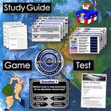 Types of Governments Assessment Activity Pack - Study Guide, Review Game & Test