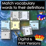 Types of Government Review Puzzles - Vocabulary Practice Activity