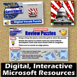 Types of Government Vocabulary Review Puzzles - Microsoft Digital Resources