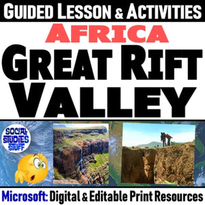 Great Rift Valley Lesson & Africa Geography Activities - Microsoft Digital Resources