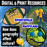 How Geography Shapes Culture Worksheet Activity - Microsoft Digital Resources