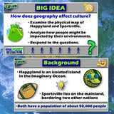 How Geography Impacts Culture Activity - Human Environment Interaction Worksheet