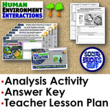 How Geography Impacts Culture Activity - Geography Worksheet | Print & Digital