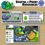 How Geography Impacts Culture Activity - Geography Worksheet | Print & Digital