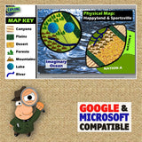 How Geography Impacts Culture Activity - Geography Worksheet | Print & Digital