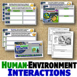 How Geography Impacts Culture Activity - Geography Worksheet | Print & Digital