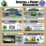 Human Environment Interaction Intro Lesson - Review Activities | Print & Digital