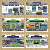 Human Environment Interaction Intro Lesson - Review Activities | Print & Digital