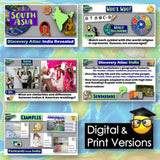 India Geography & Culture Lesson - Discovery Atlas Activities | Print & Digital