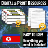 Inside North Korea Movie Worksheet - Nat Geo Video Questions - MS Digital Resources