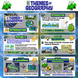 Five Themes of Geography Lesson - Intro Activities & Practice Examples