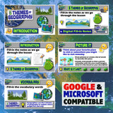 Five Themes of Geography Lesson - Intro Activities & Practice Examples