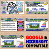 Educational software interface with various educational activities on a wooden background