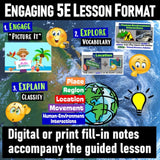 Intro to Five Themes of Geography Lesson & Practice Activities - Google Digital Resources