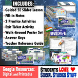 Intro to India Lesson & South Asia Map Activities - Google Digital Resources