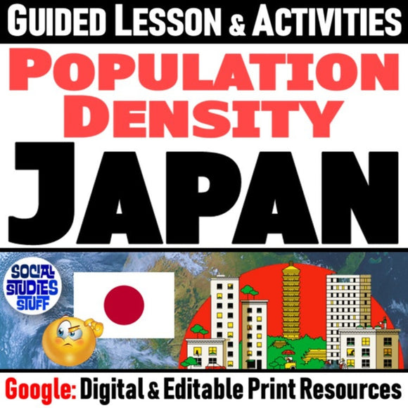 High Population Density in Japan Lesson - East Asia Geography - Google Digital Resources