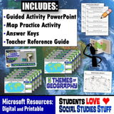 FUN Latitude and Longitude Activity - World Map Skills Practice - MS Digital Resources